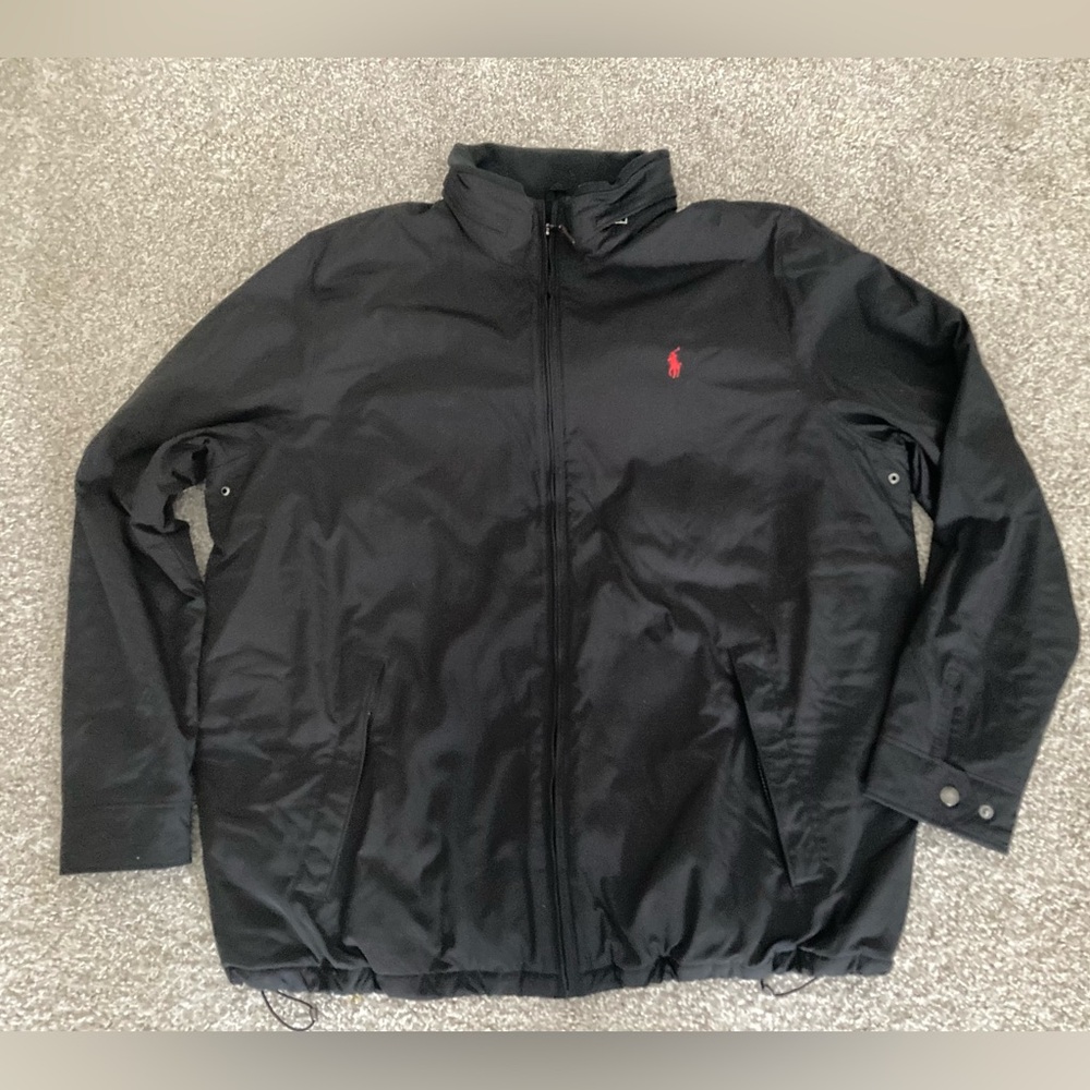 Men’s black Ralph Lauren Polo winter jacket coat size 2XL Tall